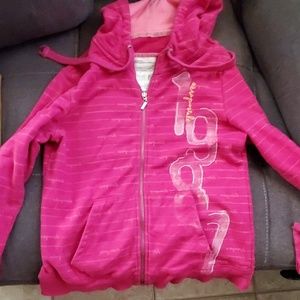 Pink aeropostale hoodie